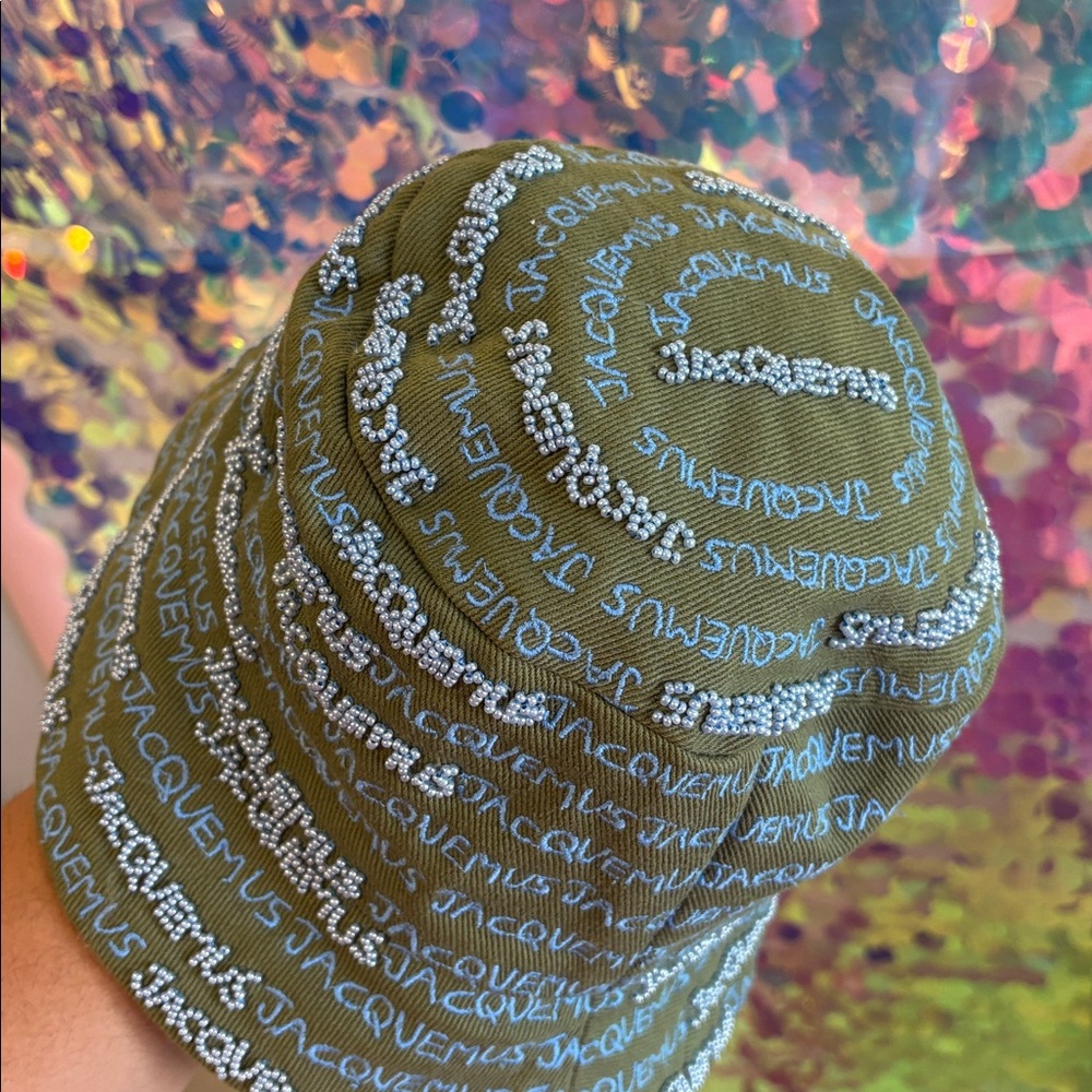 Jacquemus Khaki Le Bob Bucket Hat - Picture 3 of 8